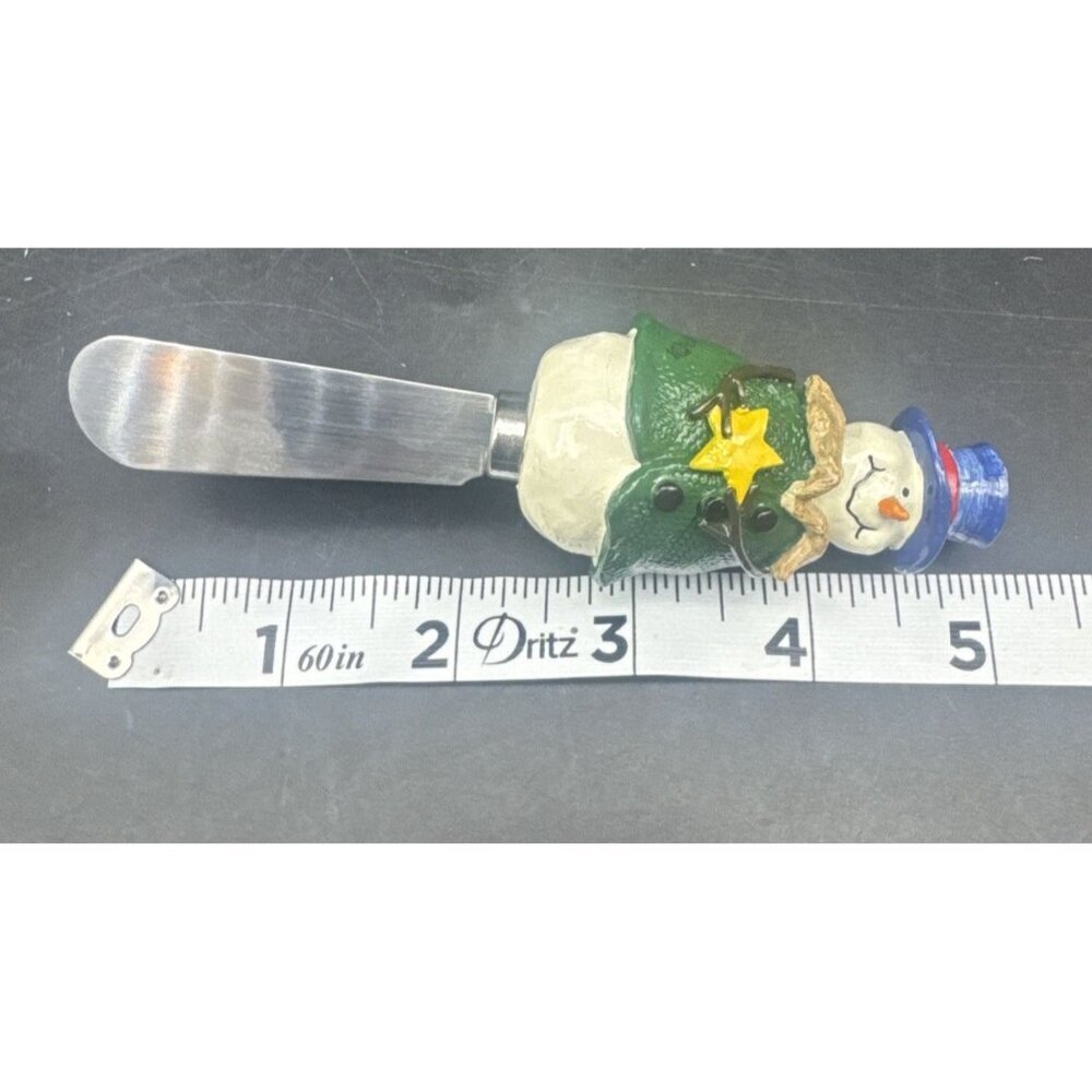 St Nicholas Square BUTTON UP‎ Snowman Dip Mix Set Bowl & Spreader Christmas - Picture 14 of 14